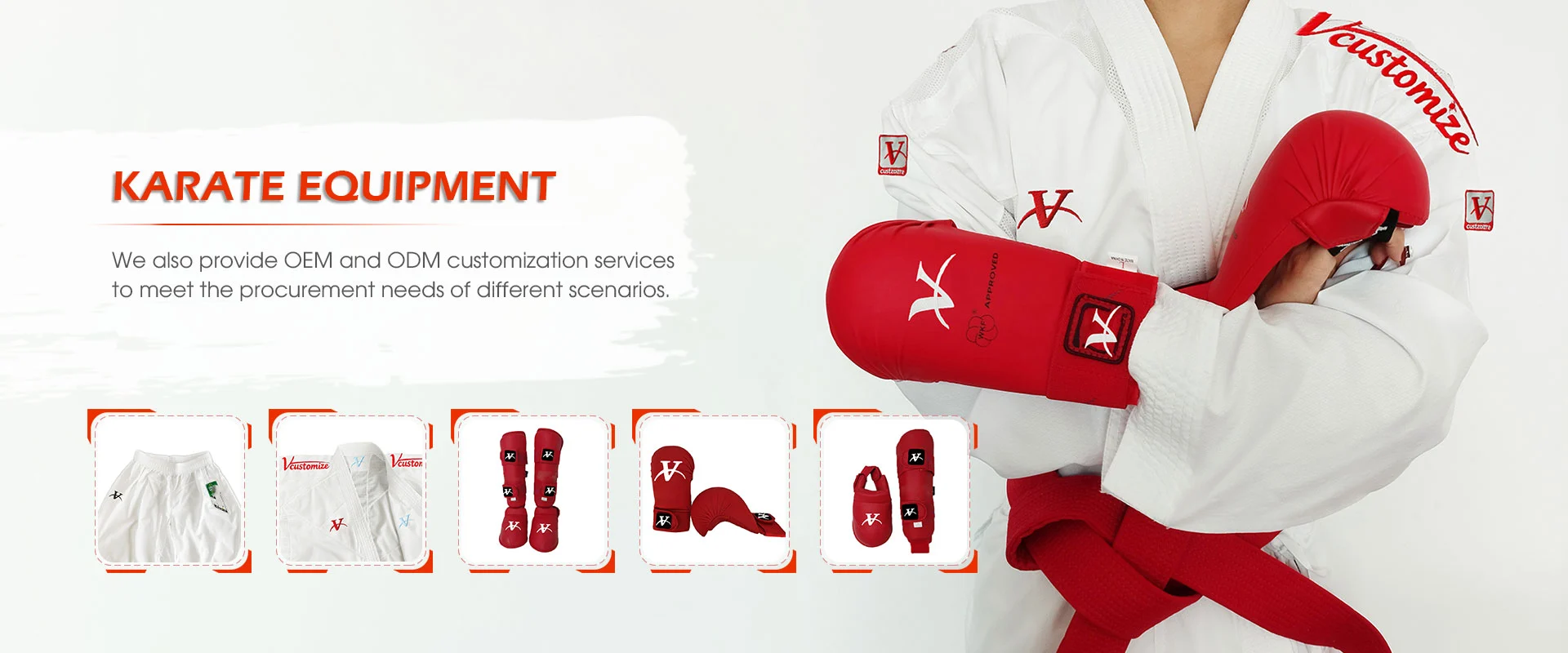 Proveedor de equipos de karate de China