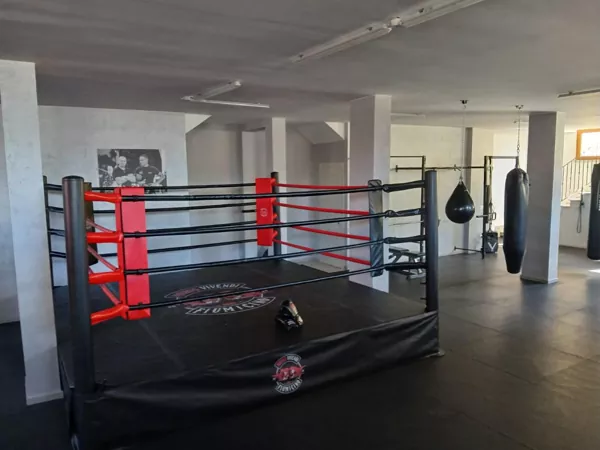 Caso in situ: El ring de boxeo profesional Pandawin ofrece un rendimiento estable y preparado para el gimnasio