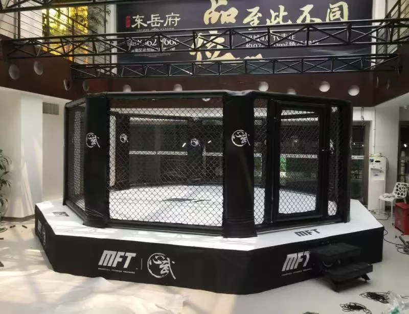 ¿Cómo se desempeñan en el sitio los tapetes octágonos y enrollables de MMA de Pandawinsports?