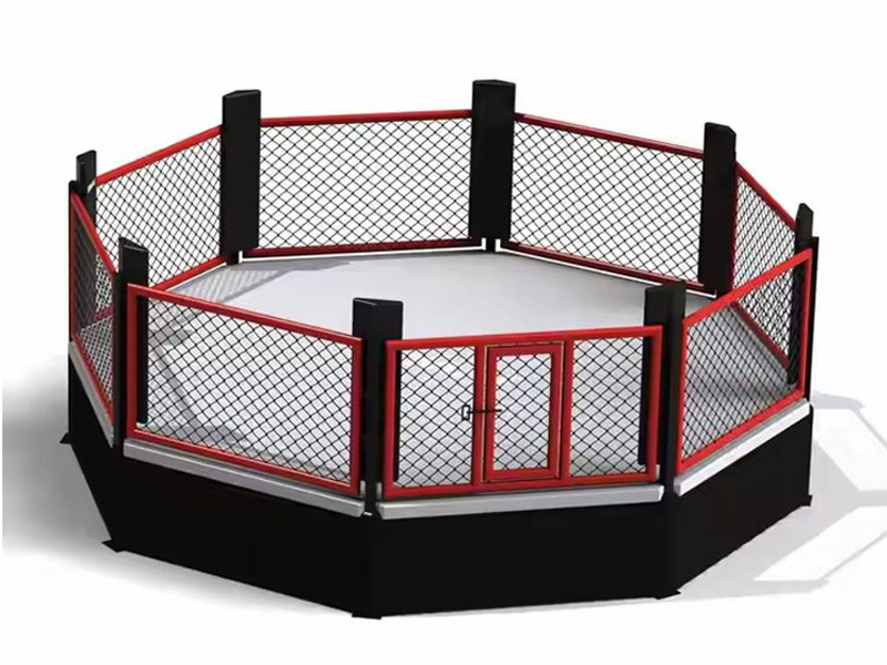 ¿Qué hay realmente dentro de un octágono de MMA?
