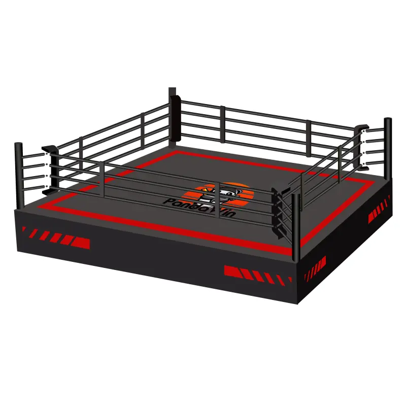 Ring de Boxeo con Plataforma