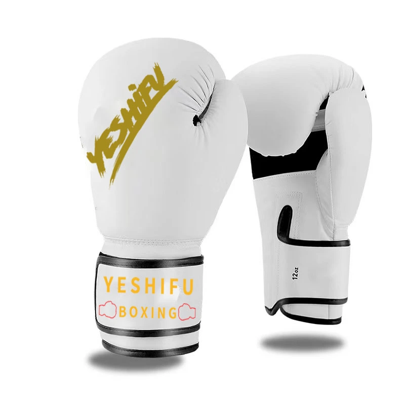 Guantes de boxeo de piel de vaca