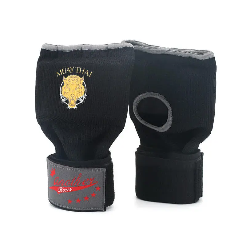 Guantes de boxeo de gel de medio dedo