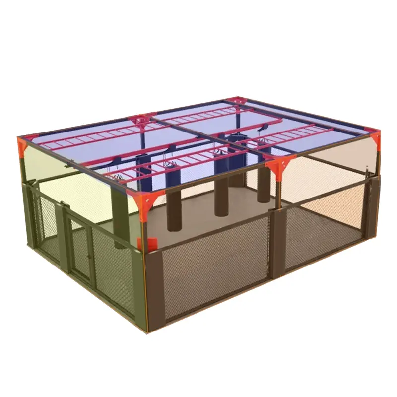 Pista recta para sacos de boxeo