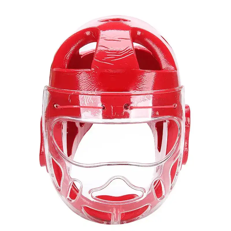 Casco de Taekwondo con máscara fija